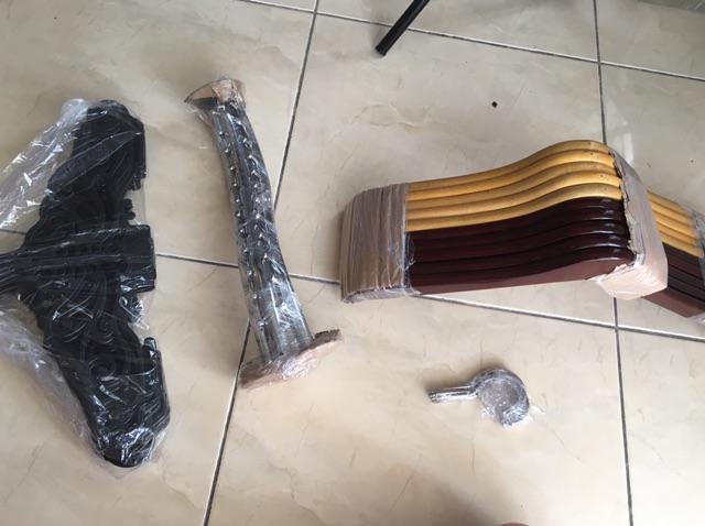 Hanger Gantungan Baju Model Kupu Kupu Hitam