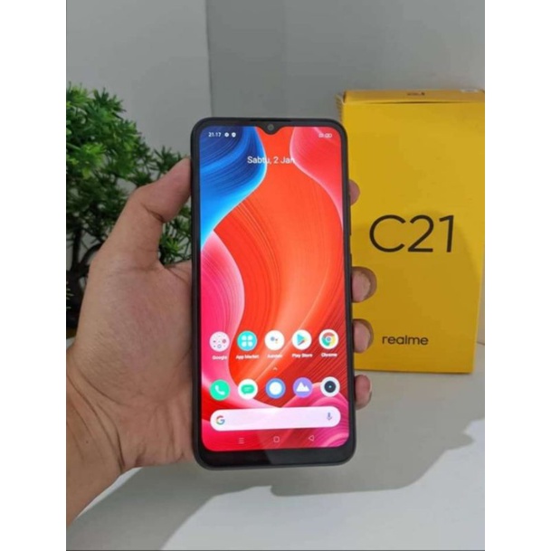 REALME C21 RAM 3/32 & 4/64 FULLSET MULUS GARANSI RESMI