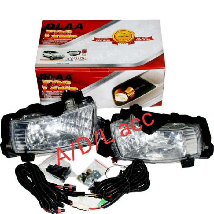 foglamp bumper depan lampu sorot kabut toyota innova inova 2004 sampai 2008 2005 2006 2007 dlaa