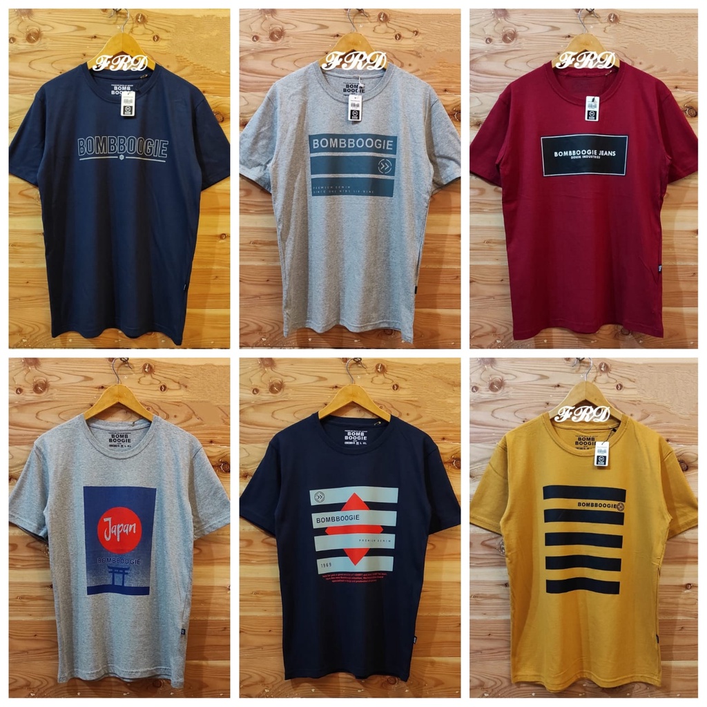 [ 3 PC 100 RIBU ] KAOS DISTRO PRIA RANDOM MOTIF DAN WARNA