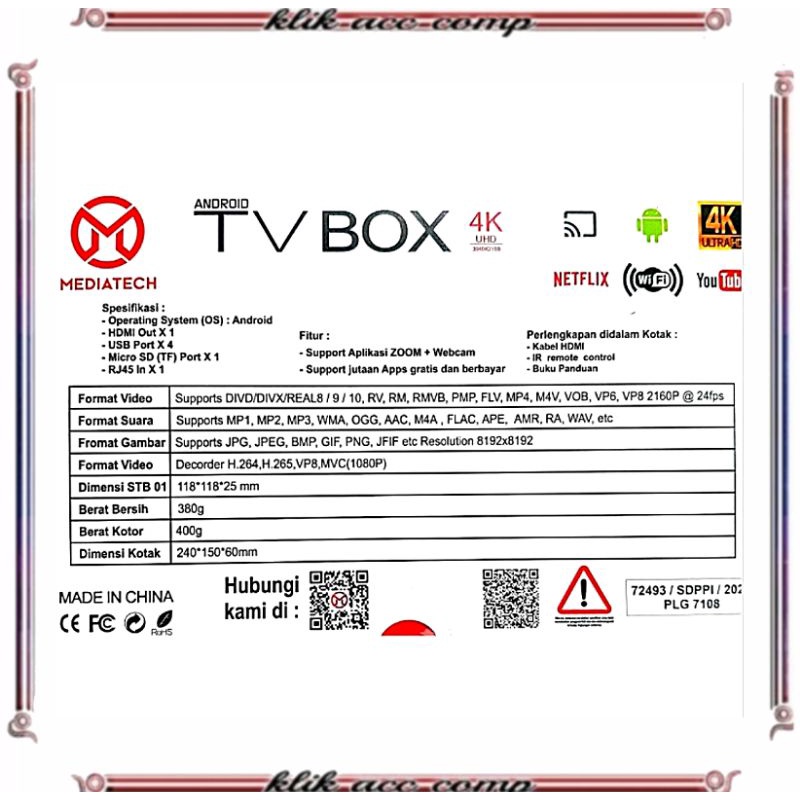 tv box android mediatech mxq pro 4k plus 5g