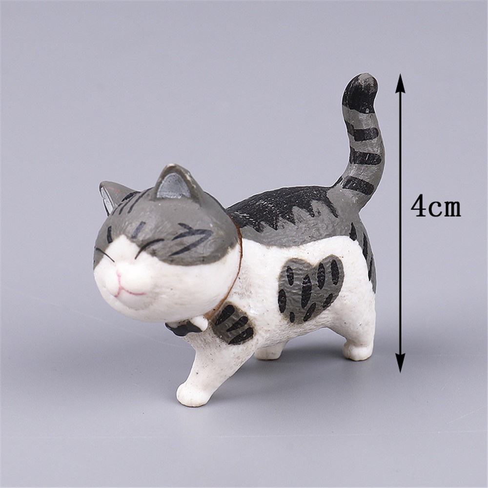 1pc Mainan Kapsul Mini Buatan Tangan Desain Kartun Anime Kucing Untuk Dekorasi