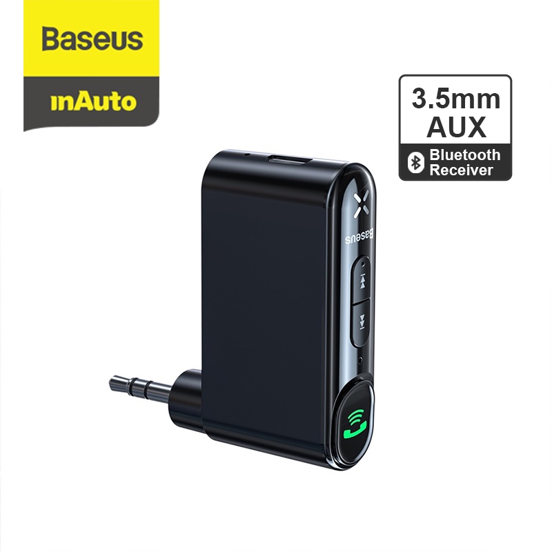 Baseus Car Bluetooth Receiver Aux 3.5MM Wireless Audio Receiver