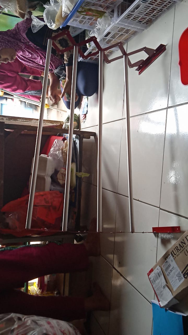 Jemuran Dingding Lipat Simpel Dan Tidak Menghabiskan Tempat