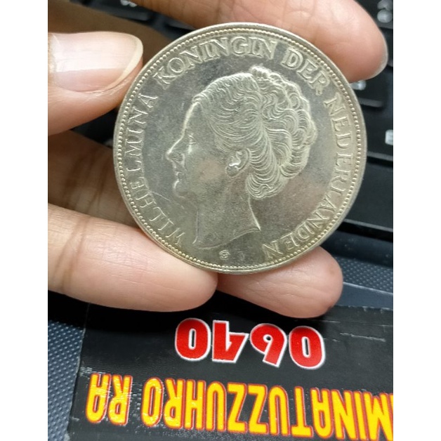 WILLHELMINA 2.5 GULDEN 1939