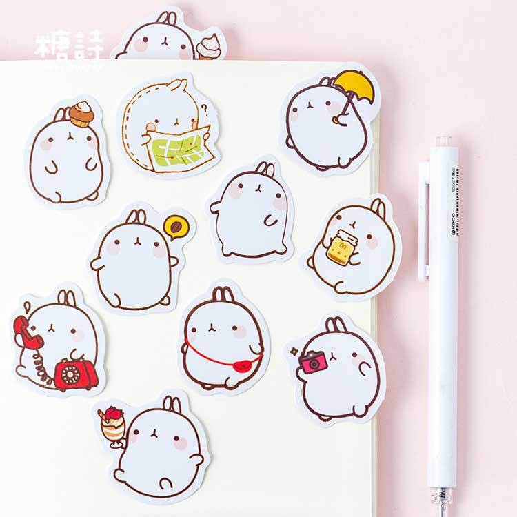 

Stiker Lucu untuk Diary / Planner / Notebook / Scrapbook [1 Pcs] Randomly