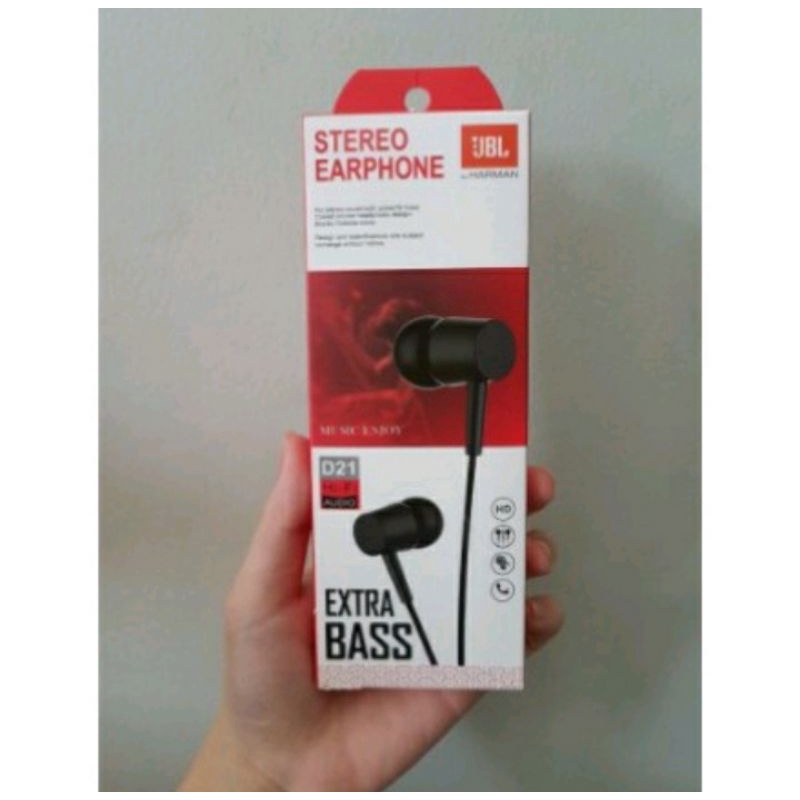 Handfree Headset HF JBL J19 D21 Super Bass Stereo