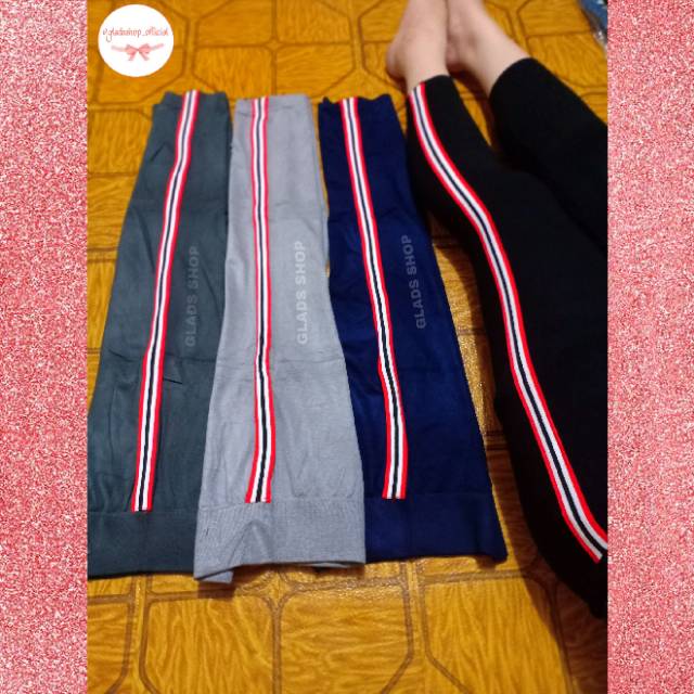 CELANA LEGGING LIST IMPORT 7 8 FASHION WANITA  CELANA 