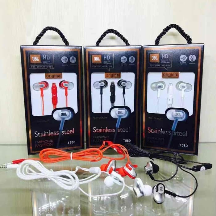 Handsfree Earphone JBL T580 Mega Bass Headset