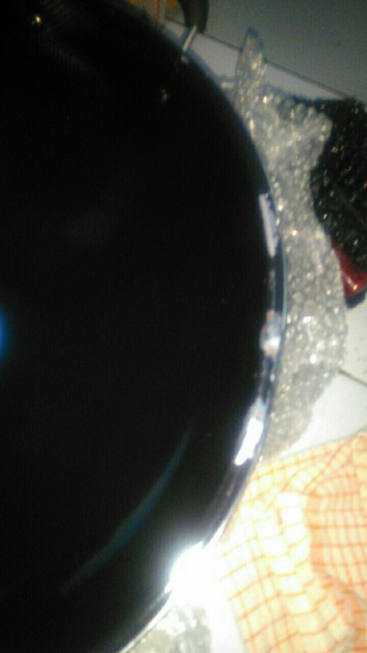 Wajan Enamel Gagang & Kuping Hitam Kwalii Penggorengan Texania 34 Cm Anti Lecet