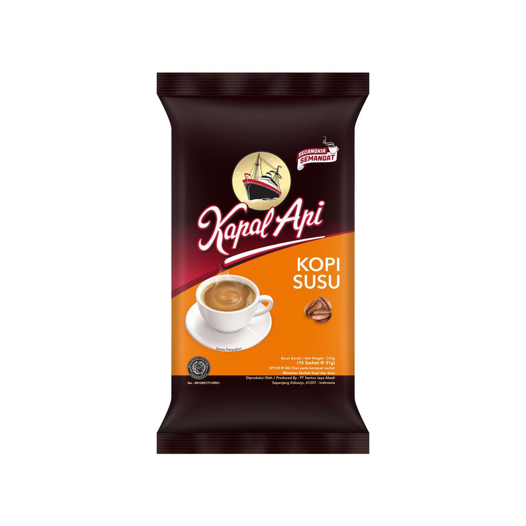 

Kapal Api Kopi Susu 10x31g