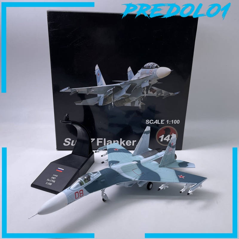 (Predolo1) Model Pesawat Tempur Sukhoi Su-27 - Rusia