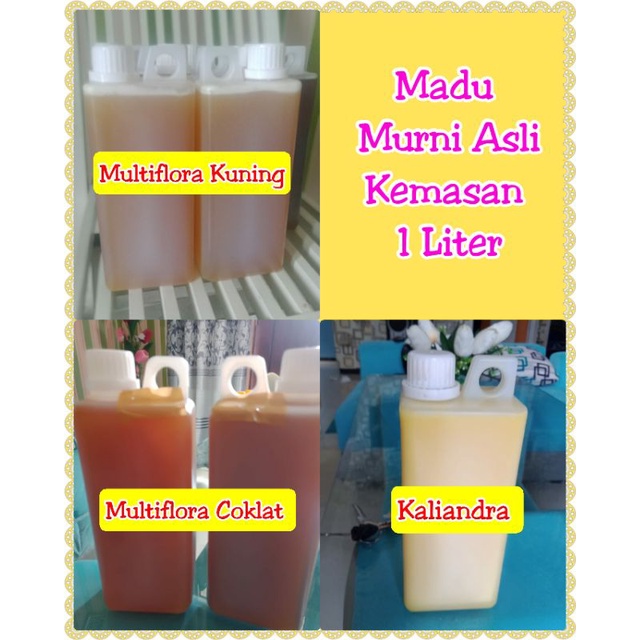 

Madu Murni Asli 1 liter