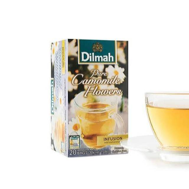 Teh Dilmah Pure Camomile Flowers Tea 20 tea bags