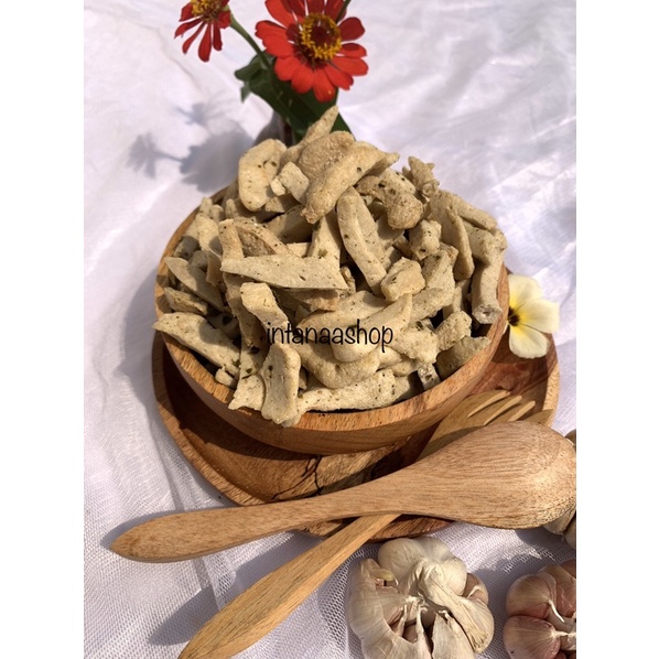 Basreng Stik pedas Dan Ori Daun Jeruk Baso goreng 50gram 100gram-2