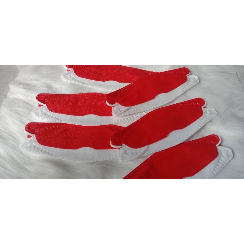 masker KF94 merah putih