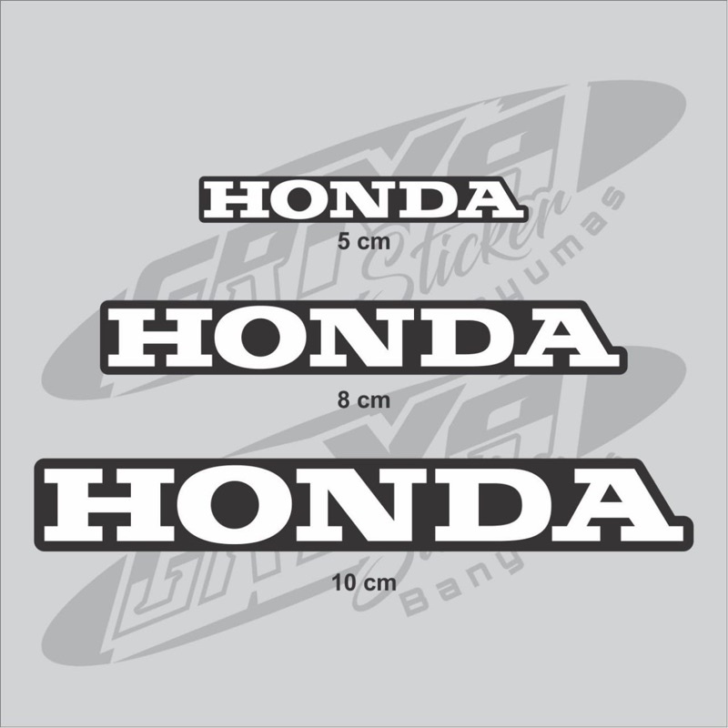 stiker sticker honda kecil logo honda motor