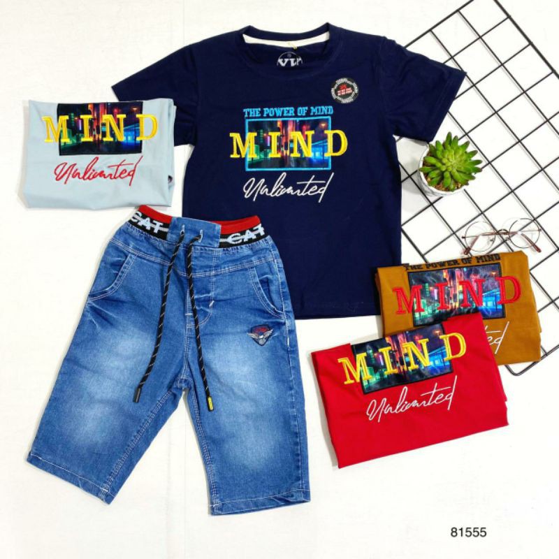 SETELAN ANAK PREMIUM YESS KIDS SETELAN JEANS