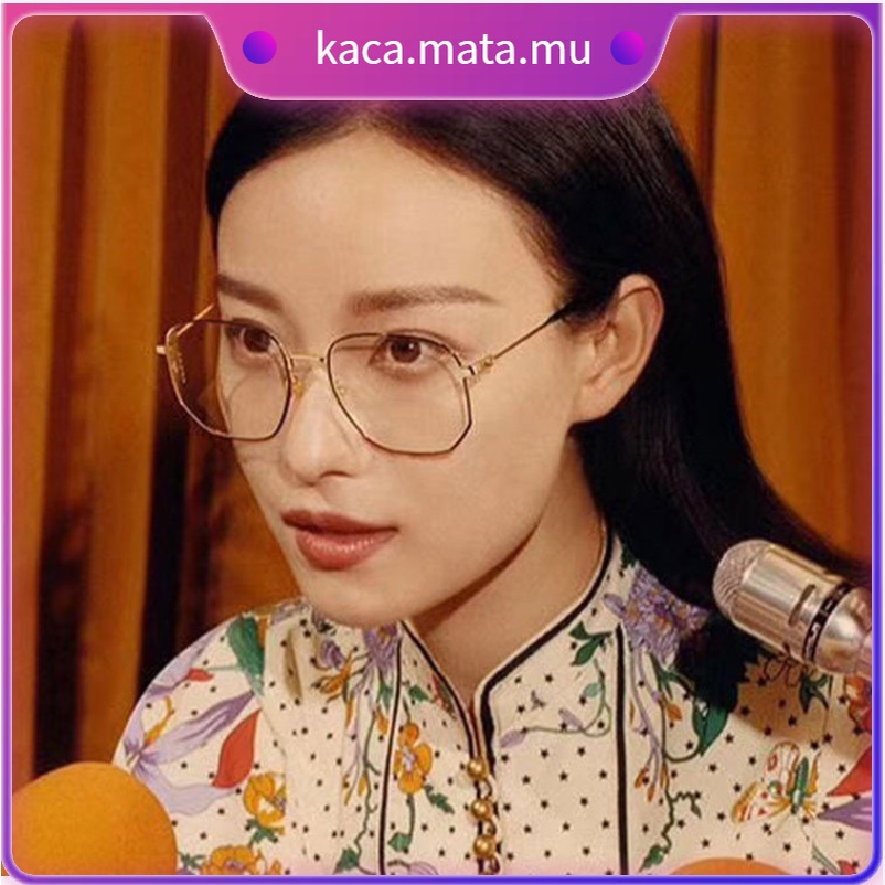 【Ready stock&amp;COD】Frame Kacamata Anti Radiasit Wanita Korean Gaya Vintage Retro Kaca Mata anti blue-ray