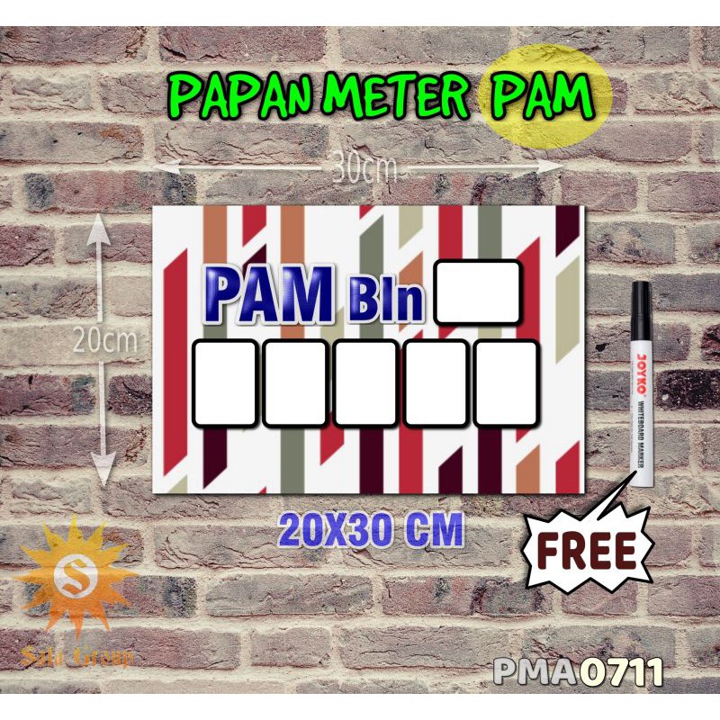 

Safa Papan Meter Listrik PLN PAM motif Unik - Pastel 11