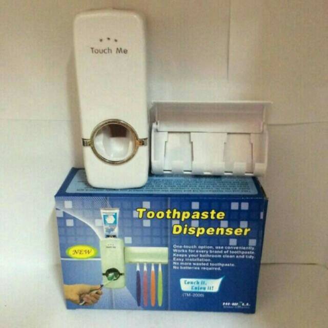 Dispenser Odol dan Tempat Sikat Gigi