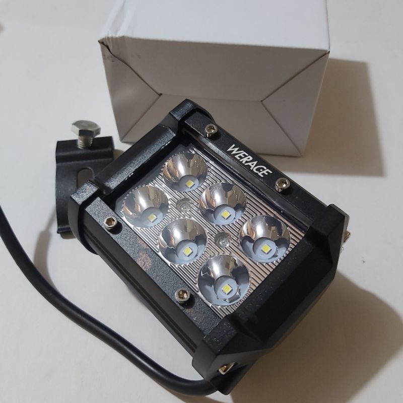 Lampu Tembak Sorot Led 6 Mata kotak