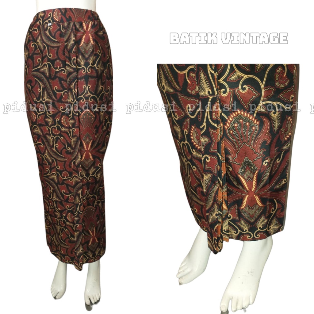 Rok batik span wiron / Rok batik wiron / Rok batik katun span / Rok batik kebaya / Rok span batik