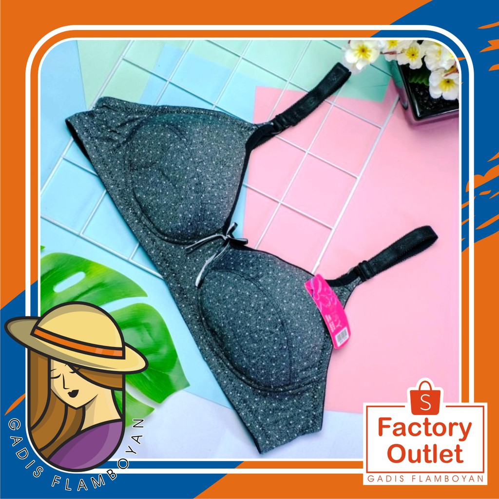 BH Bra Tanpa Kawat Busa Perempuan Wanita DAISY 7070
