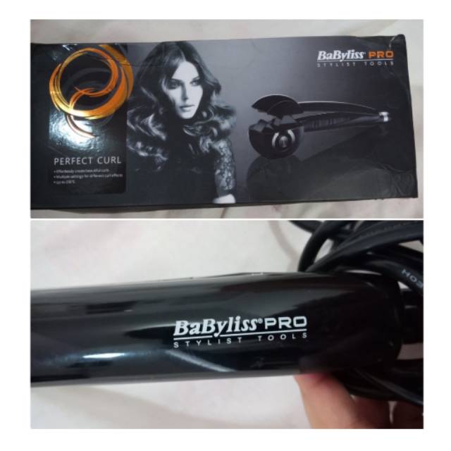 PRELOVED babyliss pro hair curly