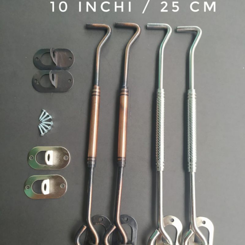 Peyangga jendela hak angin jendela stainless