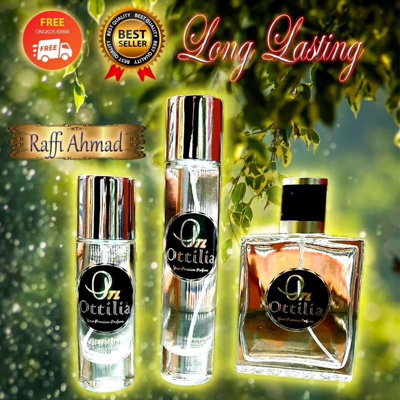 Parfum farfum parfume minyak wangi pria cowok laki laki cowo anak tahan lama non alkohol raffi ahmad