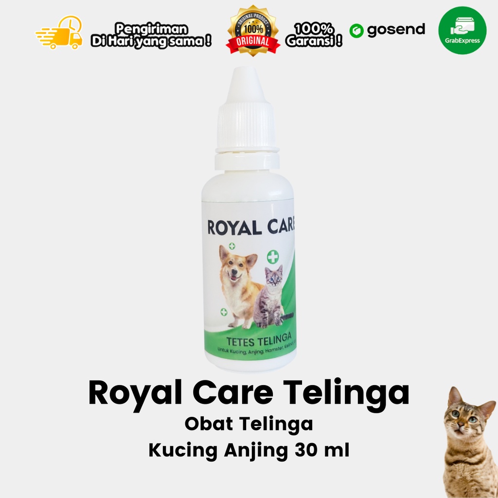 Obat Telinga Kucing Anjing Royal Care 30 ml
