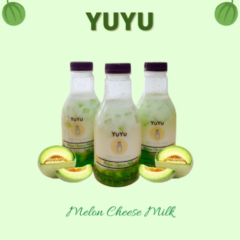 

Paket 3 Yuyu Melon Cheese Milk