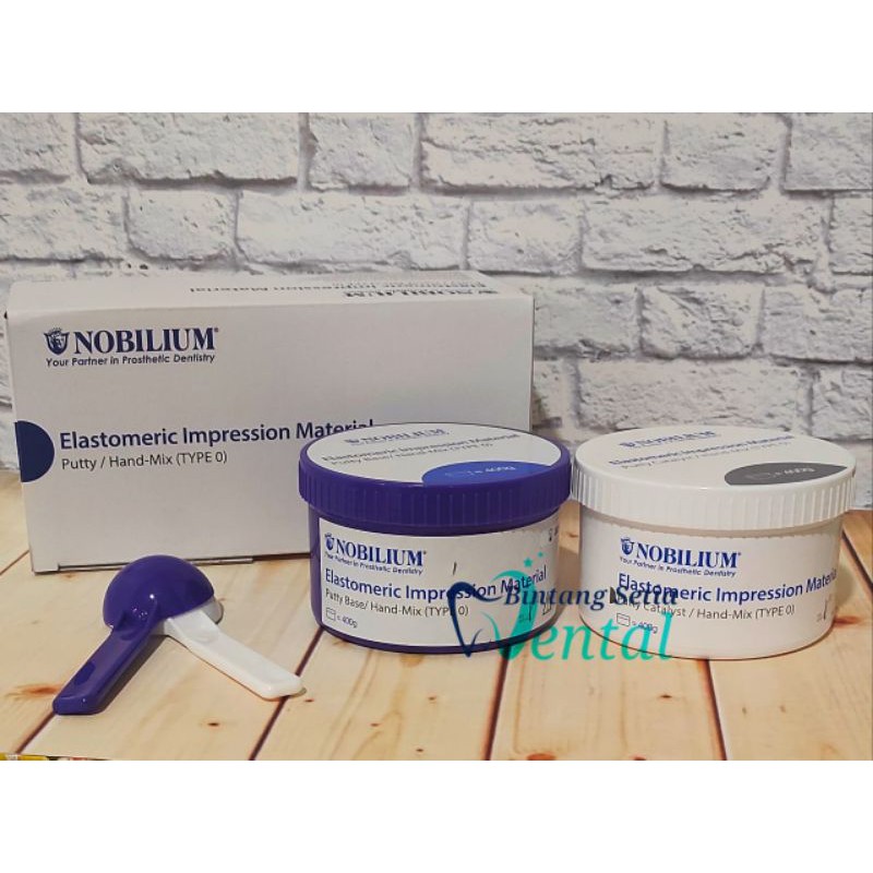 NOBILIUM ELASTOMERIC IMPRESSION PUTTY / LIGHT BODY / SET (2027.07)
