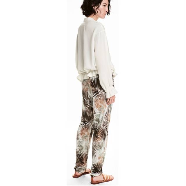hnm pants Women Jersey Trousers jogger  cewe kain  celana  