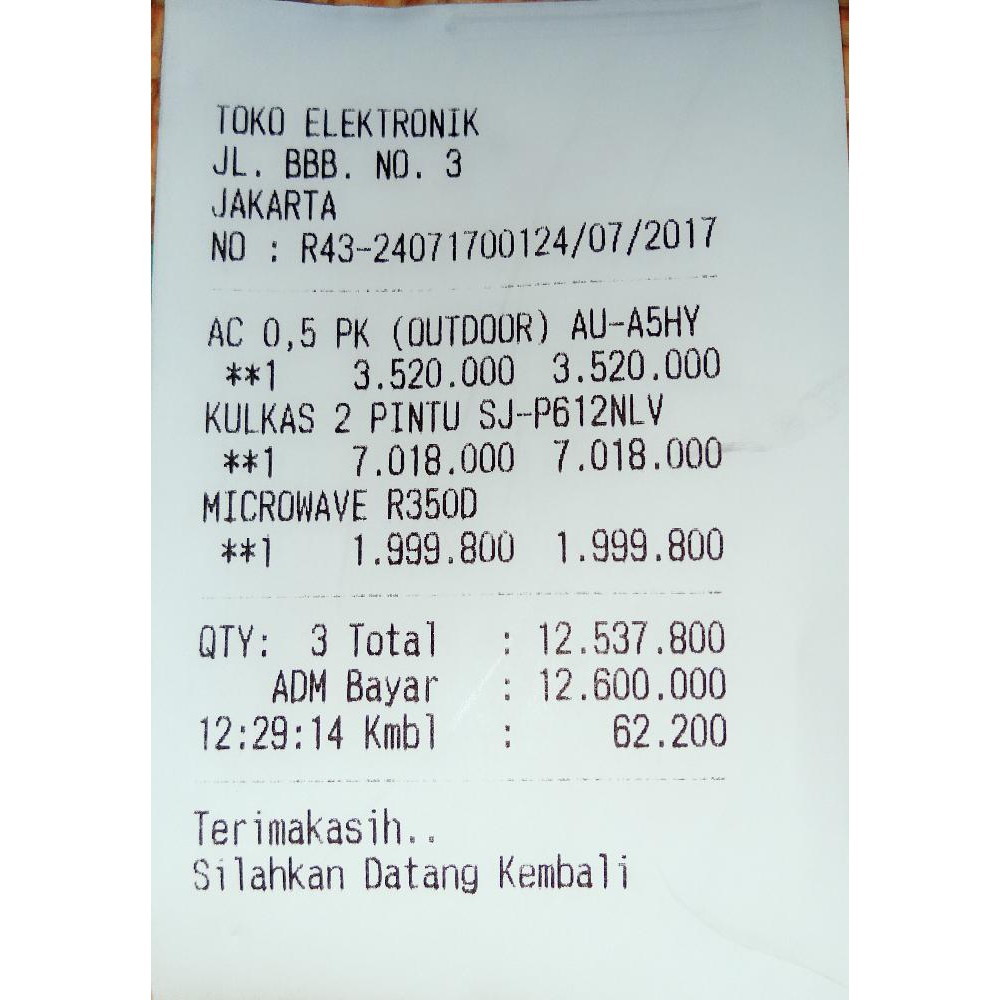 PAKET POS ALAT KASIR PRINTER THERMAL BARCODE SCAN GRATIS SOFTWARE TOKO ELEKTRONIK