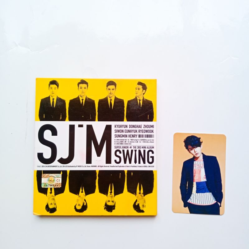 SUPER JUNIOR M - SWING (PC RYEOWOOK)