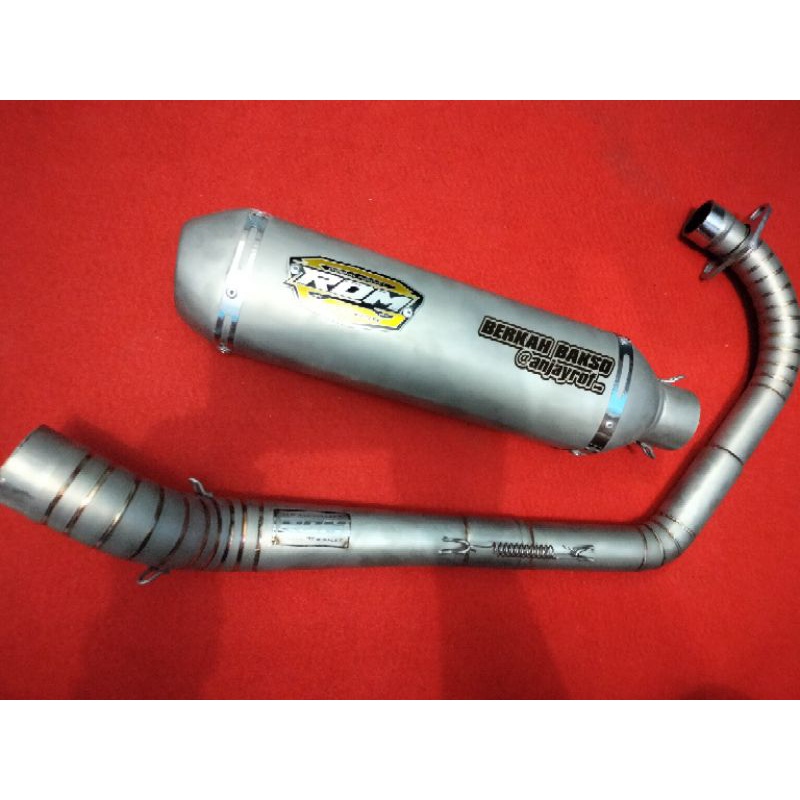 Knalpot Kapsul Sanblast CB GL MP Tiger Original RDM SPESIALIST MUFFLER
