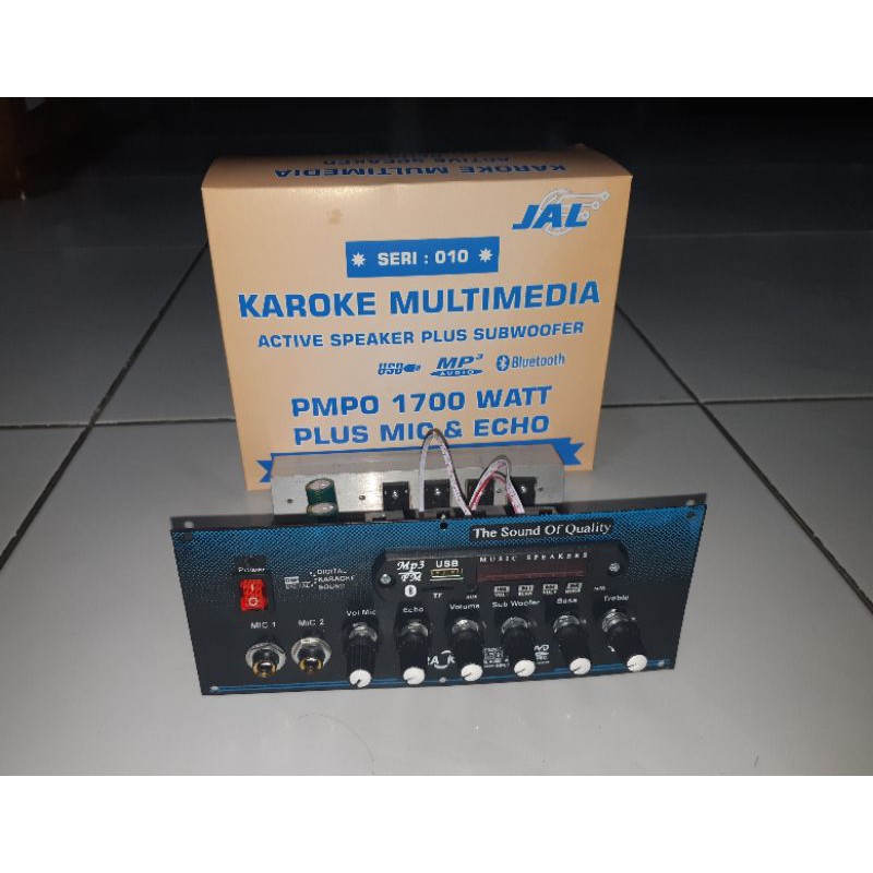 kit aktif speaker echo mp3 bluetooth