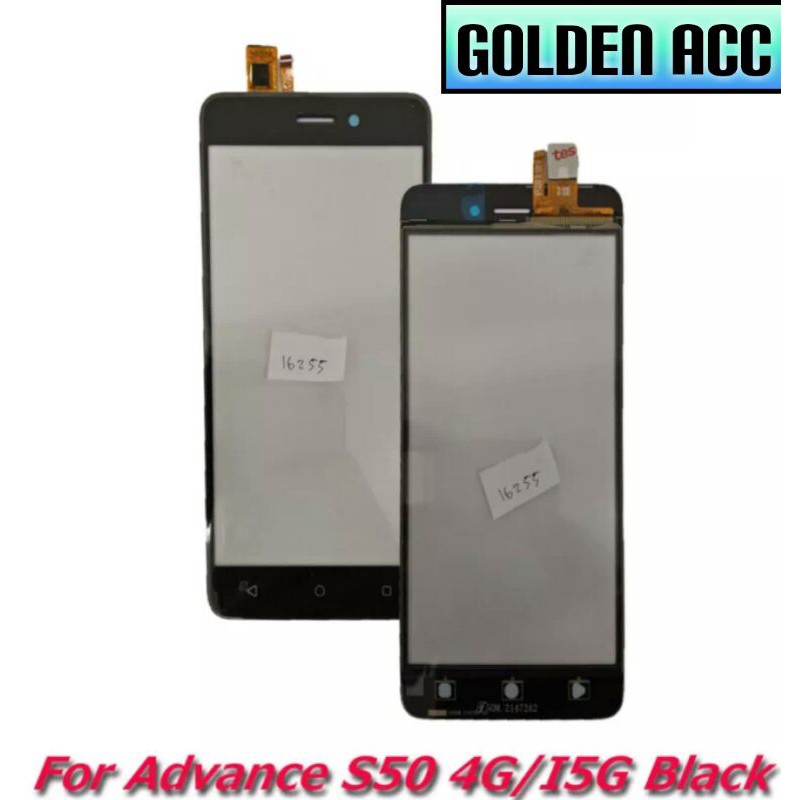Touchscreen Advan S50 4G i5G Layar sentuh TS TC Kualitas OC Bisa bayar di tempat COD