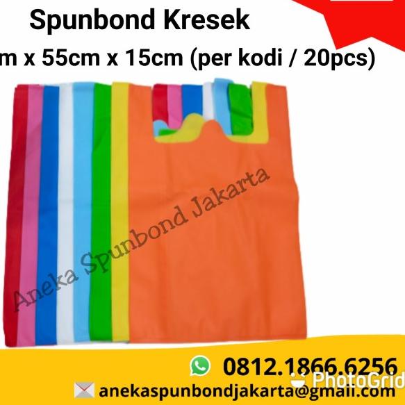 

❈ Tas Spunbond Kresek 36cm x 55cm x 15cm ➤