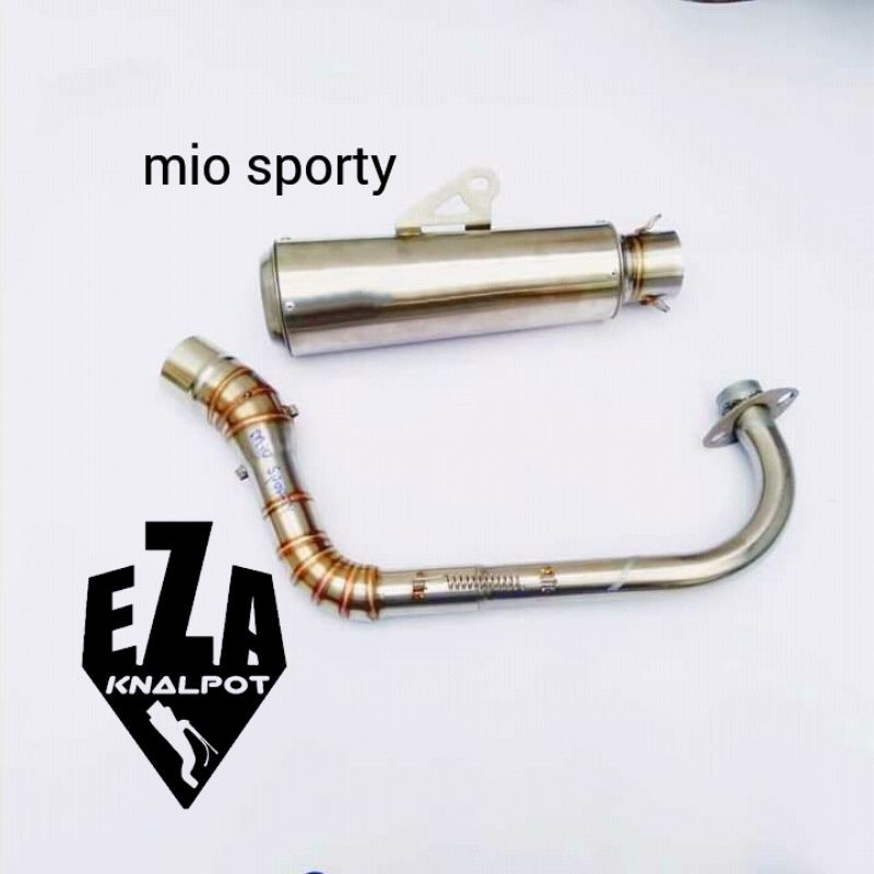 Knalpot racing matic Mio sporty fullsystem