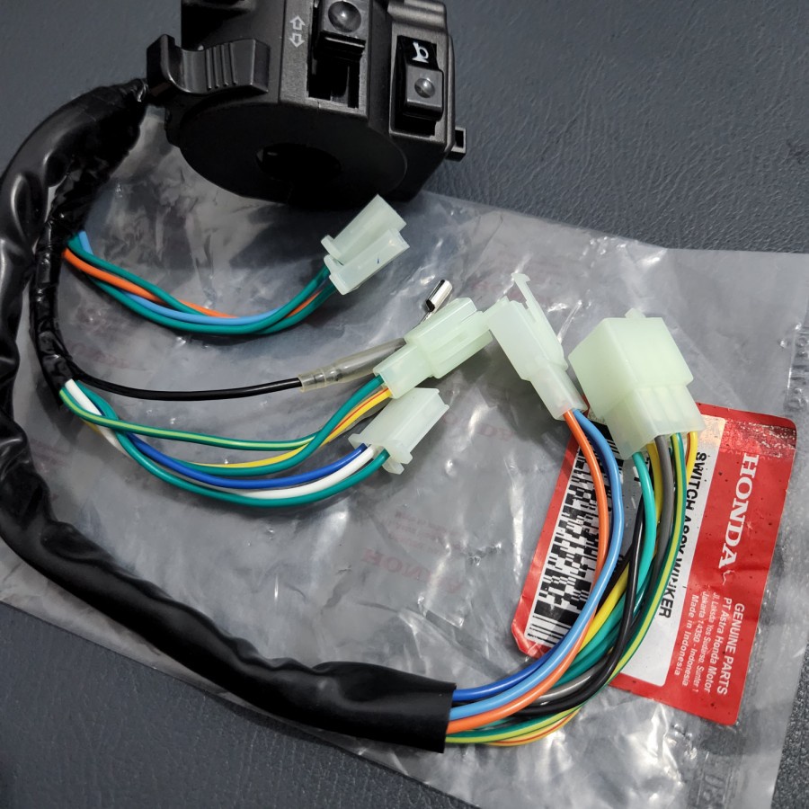 Saklar Kiri Holder Switch RH Lampu Sen Supra X 100 Fit Lama Honda KEV