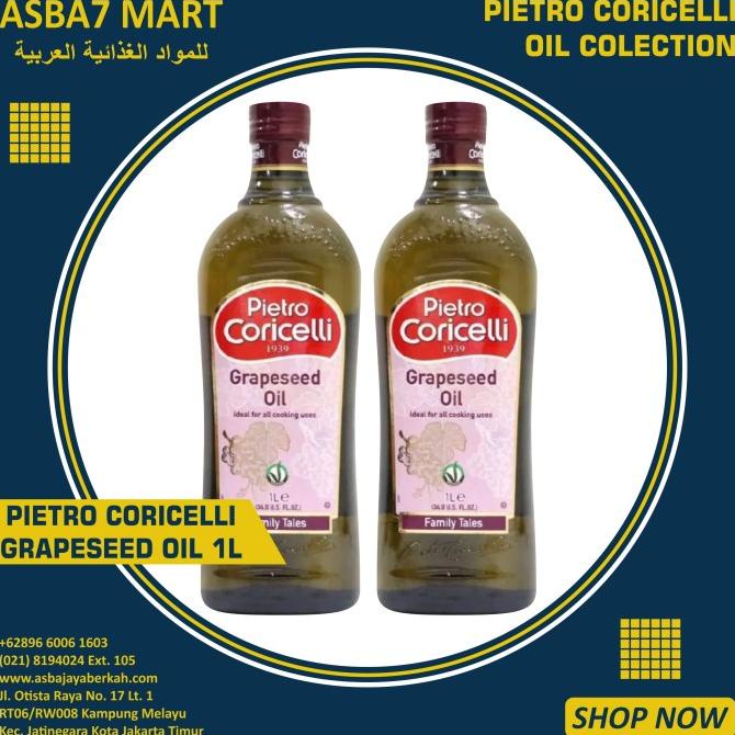 

BAYAR COD Minyak Biji Anggur Pietro Coricelli (Grapeseed Oil) 1 L DISKON