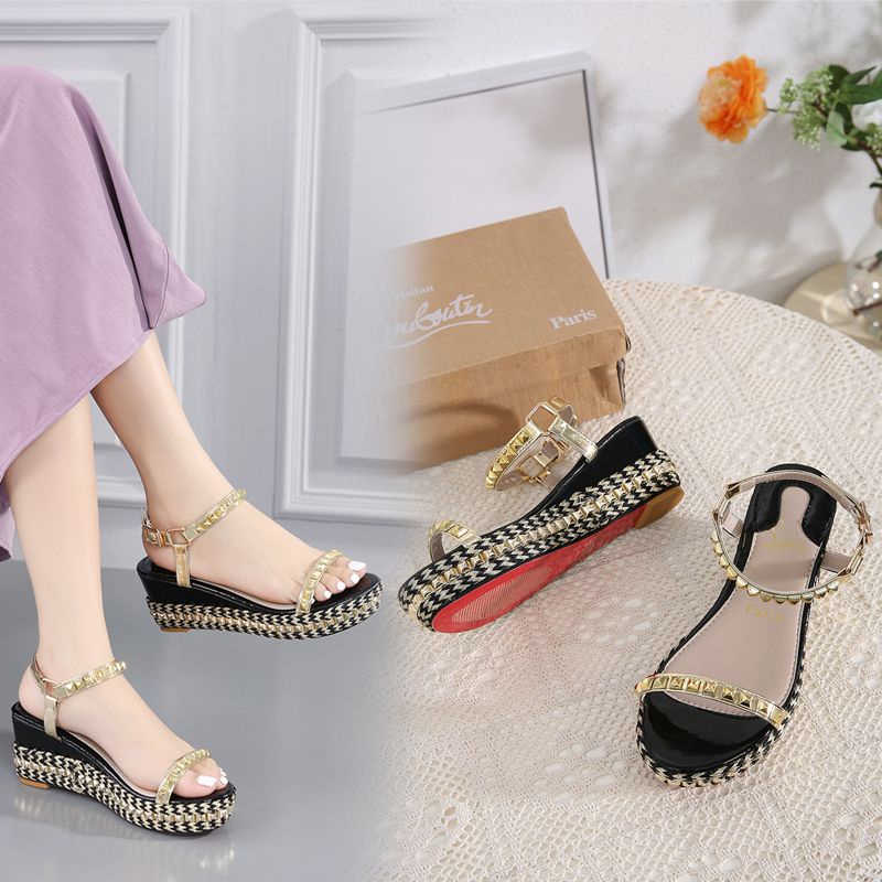 SEPATU WANITA WEDGES IMPORT 2019-8 / 2019-6 NEW