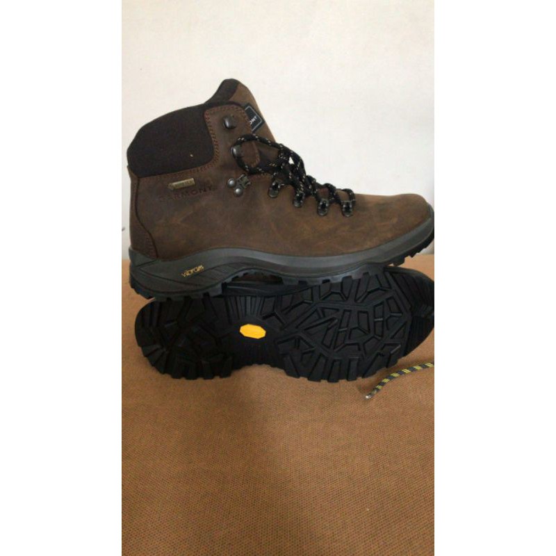 Sepatu gunung pria Garmont Mens Syncro Lite Mid GTX Shoes Brown Leather ORIGINAL