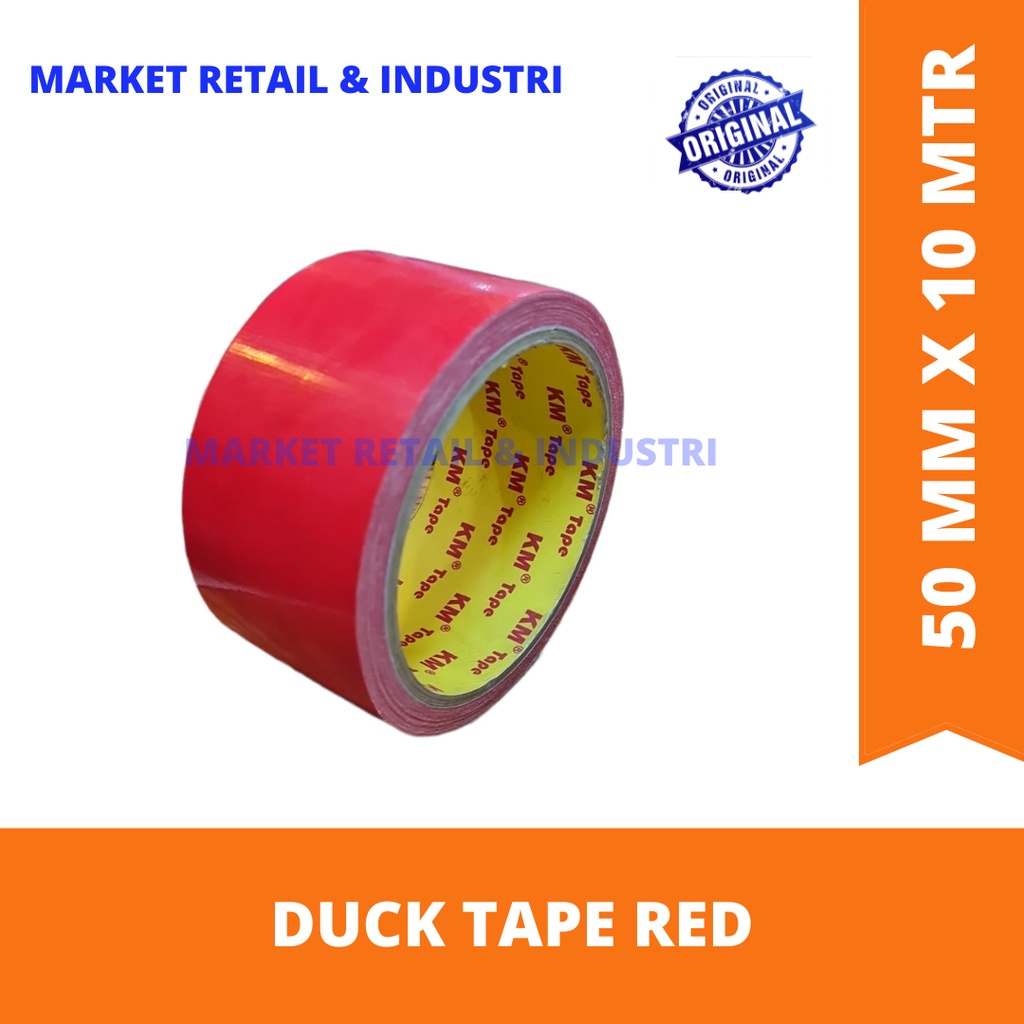 

Duck Tape red - Lakban kain