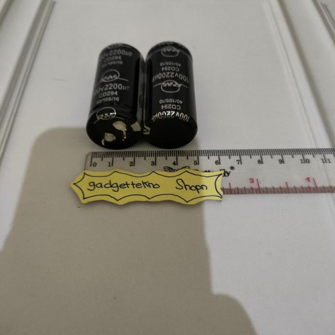 elco elko 2200uf 2200 uf 100v 100volt 100 volt rm asli original gateksho99