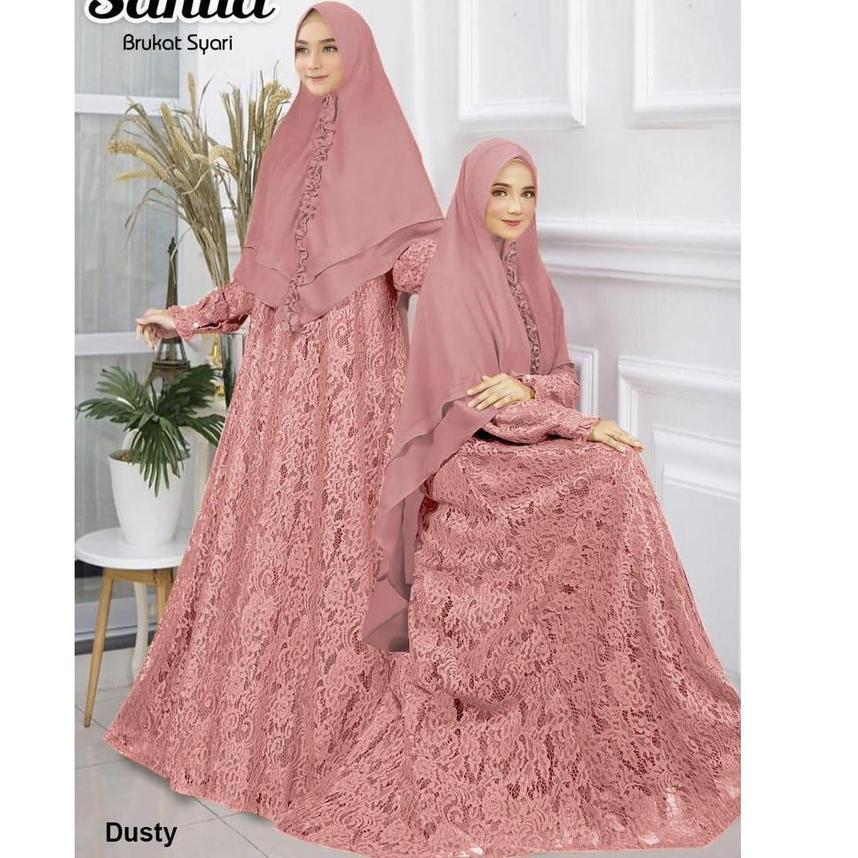 @NK✴❀ GAMIS PESTA SYARI BRUKAT SAHILA / BAJU PESTA BRUKAT %#