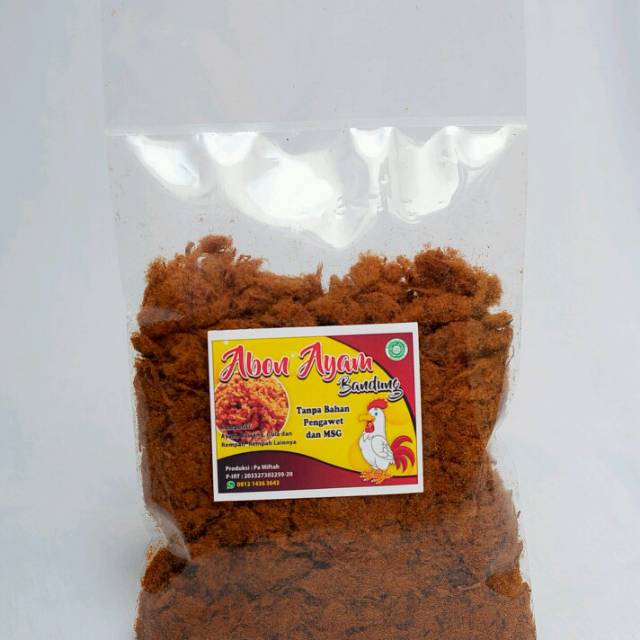 

Abon ayam bandung 250 gr